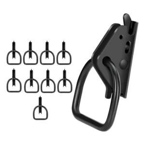 Acessórios De Ancoragem E-track Com Argolas Em D, 10 Peças