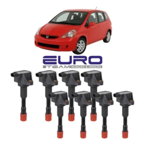 Kit 8 Bobina Ignição Honda Fit 1.4 8v Dianteira Traseira 04/