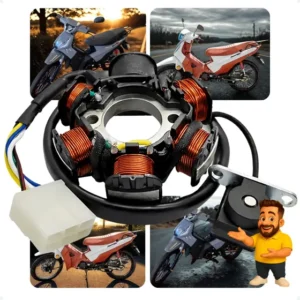 Estator Magneto Shineray Phoenix 50cc Ano 11 E 12 - Embus