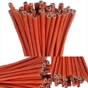 Espaguete Isolante Fibra Vidro Siliconado 6mm Resiste 300g