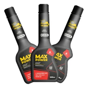 Kit 3 Aditivos Bardahl Max Power Gasolina Premium Original
