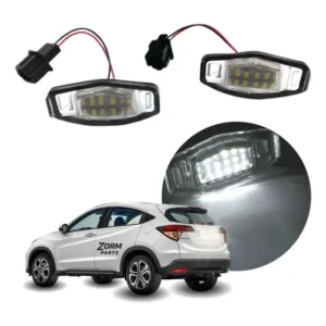 Luz Placa Led Honda Hr-v Ano 2015 A 2020 Iluminação Lâmpada