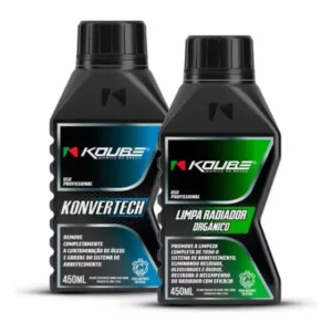 Kit Limpa Radiador Arrefecimento + Konvertech Koube