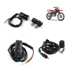 Interruptor Mata Motor Botão Partida Chave Ignicao Crf 230