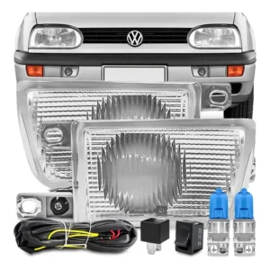 Kit Farol Milha Golf Alemão Glx Gl 93 94 95 96 97 98