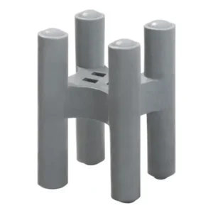 100 Espaçador Ferragens Tipo Cadeirinha Concreto 20/25mm