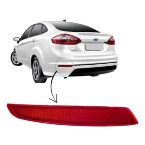 Refletor Direito New Fiesta Sedan 2014 A 2017 Peça Reposição