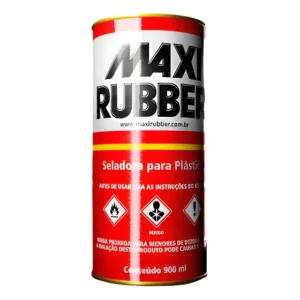 Seladora Fundo Automotivo Plastico E Fibra Maxi Rubber 900ml