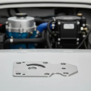 Placa Bomba De Água Motor Popa Yamaha 9.9hp - 15 Hp Em Inox