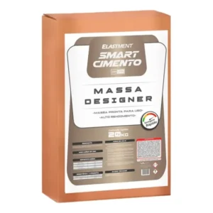 Massa Cimentícia Para Criação De Peças Massa Design 20kg Cor Branco