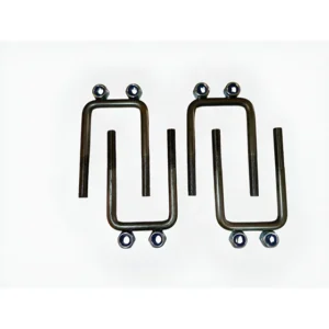 Kit Fixação Grampos Quadrados Para Carretinhas E Reboques