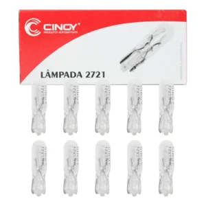 Lampada Miniatura Carro Painel Instrumentos 1.2w 10 Unidades