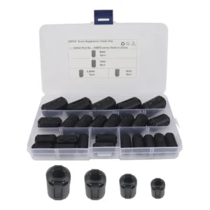 Kit De Anel De Núcleo De Ferrite Com Grampo De 25 Peças,