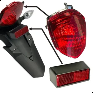 Kit Lanterna + Luz Placa Titan Fan Start 125 150 160