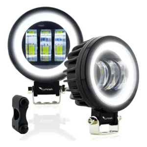 Par Farol Led F4 Foco Aberto Off Road Toyota Hilux Sw4 4x4