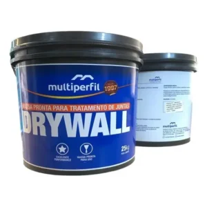 Massa P/ Acabamento Drywall 25kg - Multiperfil Envio Ja