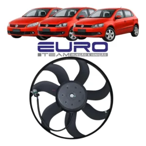 Ventoinha Eletro Ventilador Gol Saveiro Voyage Fox 1.0 1.6