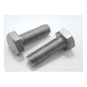 Parafuso Sextavado Inox M8 X 40 Rosca Inteira - 50 Unidades
