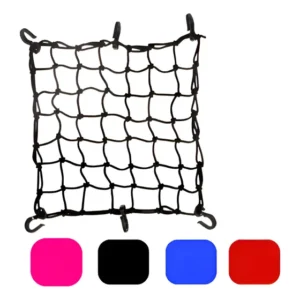 Aranha Rede Elástica Para Capacete Ou Carga 35 X 35