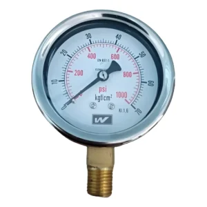 Manômetro Industrial Pressão Hidráulico 0-70 Kg 0-1000 Psi
