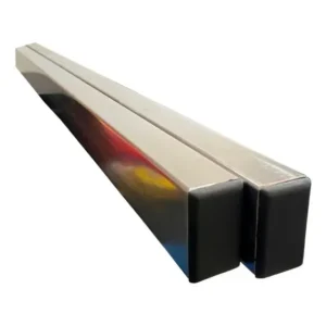 Tubo Ferro Metalon 50x30 2 Peças 65cm Para Guia De Corte