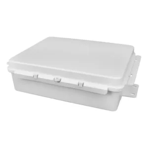 Caixa Hermética Média IP65 Plástico Branco Multitoc Redes e CFTV