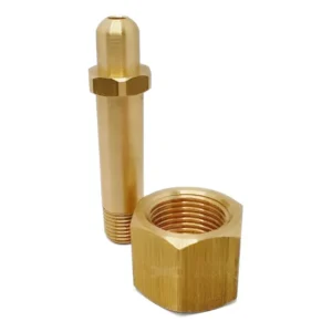 Porca E Niple / Conector De Entrada Regulador De Oxigênio