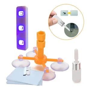Kit Reparador De Parábrisa Trincado Vidros Resina Premium