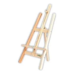 Cavalete Pintura Dobrável Mesa Madeira Profissional 70cm