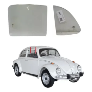 Kit Vidros Fusca 2 Vidros Porta E 2 Quebra Vento Incolor