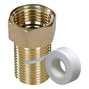 Extensâo Alongador Prolongador Cano De Água Medio Rosca 1/2