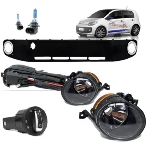 Kit Compl Farol Milha Aux Neb+branc Volk Up! 2014 15 16 2017