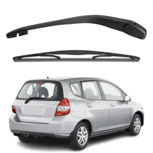 Braço Limpador Parabrisa Traseiro+palheta Fit 2004 A 2008