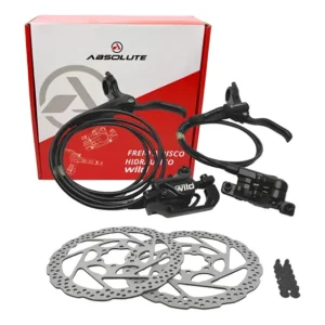 Freio A Disco Hidráulico Mtb Absolute M310 C/ Discos (par)