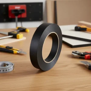 Fita De Borda Mdf Preto Tx Para Moveis 19mm X 20m Acabamento