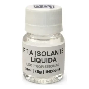 Fita Isolante Líquida Incolor - Frasco 30ml (20g)