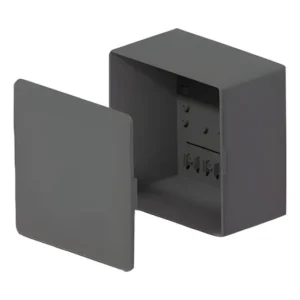 Caixa de Passagem Elétrica Cinza Inpol 15x15 IP54 Sobrepor