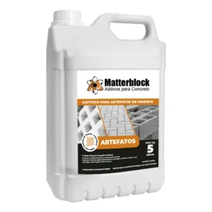 Aditivo Para Blocos De Concreto Artefatos 5l Matterblock