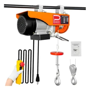 Guincho Talha Elétrica 300/600kg Elevação Até 12m