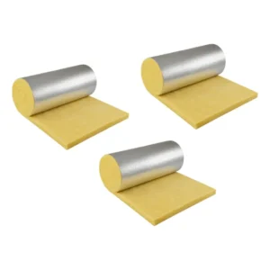 Kit 3 Lãs De Vidro Aluminizada 120x50cm Para Fogão Forno