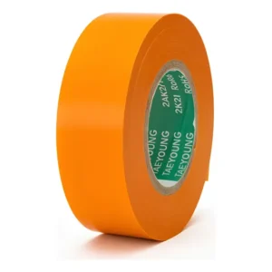 Fita Isolante Antichama Para Automotivo 18mm X 20mts 5fitas Cor Laranja