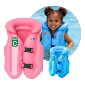 Colete Salva Vidas Boia Infantil Inflável Para Piscina Praia