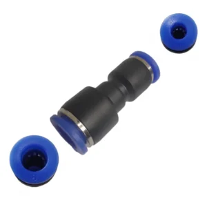 Kit Conexão Pneumática União e Emenda com Redução de 6mm para 4mm