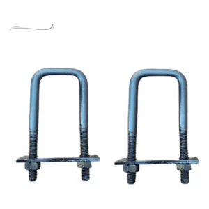 Kit 2 Grampos Madeiramento Telhado Carroceria Caminhao 15cm
