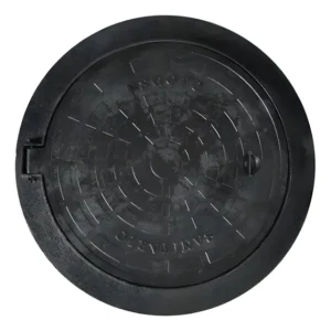 Tampa Esgoto 65.5cm Ferro Fundido Preto Jorge Comércio Articulado
