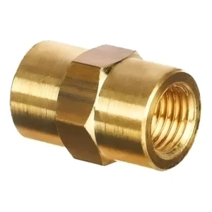 Luva Conexão Latão 1/4x1/4 F Sae