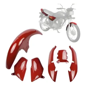 Kit Carenagem Completa Titan 125 1998 1999 Honda Cg Vermelha