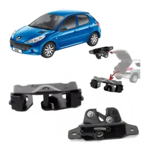 Batente + Fechadura Porta Malas Peugeot 206 207 Hatch 2006