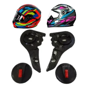 Reparo Fixação Completo Lateral Capacete Fw3 Ls2 Ff358 Ff396