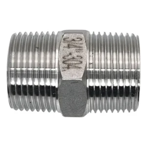 Conexão Niple Inox 304 Rosca Bsp Ø 3/4 Conector Niple